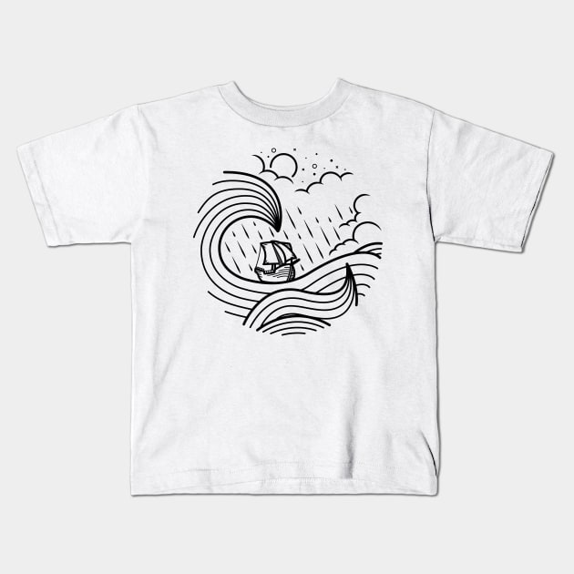 The Tempest Kids T-Shirt by ShaDesign